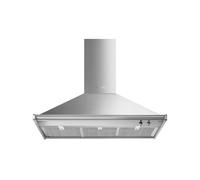 Campana de Cocina Pared Smeg 100 cm Extractora / Recirculación Clásica KD100HXE Acero Inoxidable