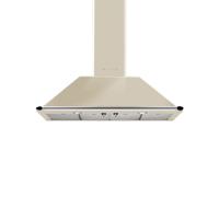 Campana de Cocina Pared Smeg 110 cm Extractora / Recirculación Victoria KT110PE Crema