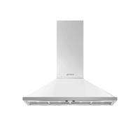 Campana de Cocina Pared Smeg 120 cm Extractora / Recirculación Portofino KPF12WH Blanco