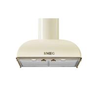 Campana de Cocina Pared Smeg 60 cm Extractora / Recirculación Colonial KS59POE2 Crema