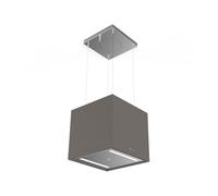 Campana de Cocina Suspendido Faber 40 cm Extractora / Recirculación Suspendidas Soft Cube 345.0607.589 Gris Londres
