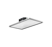 Campana de Cocina Techo Fulgor Milano 120 cm Extractora / Recirculación Alto FCHD 1200 RC WH White Glass