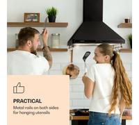 Campana de cocina Victoria 60 cm diseño retro 644,5m³/h 2 lámparas LED