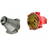 Campana de embrague para desbrozadora Ø78 mm | Tubo Ø26 mm | Casquillo de 9 dientes | Recambio universal compatible con varios modelos | Color gris o rojo según disponibilidad