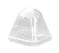 Campana de jardín - Cubierta transparente para plantas con forma de | 10 unidades Mini con aislamiento para control de humedad y lluvia para plantas de semillero