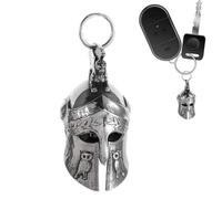 Campana de la suerte - Colgante para moto, accesorio de guía 3D de acero inoxidable | Campana colgante decorativa con sonido claro para scooter, bicicleta, chopper, cruiser, protección,