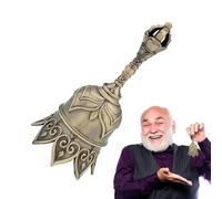 Campana de latón - Cencerro de Metal Ruidoso, Timbre de Instrumento | Campana para Sirviente, Matraca para Personas Mayores, Aula, Iglesia, Restaurante, Actividades Deportivas, meditación, Bodas,