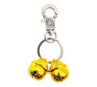 Campana De Latón - Colgante Retro Para Collar De Mascotas, Accesorio De Llavero Colgante De Metal Ruidoso | Etiqueta De Señal De Seguridad De Alerta De Entrenamiento Para Perros Y Gatos | Generador