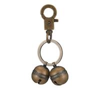 Campana De Latón - Colgante Retro Para Collar De Mascotas, Accesorio De Llavero Colgante De Metal Ruidoso | Etiqueta De Señal De Seguridad De Alerta De Entrenamiento Para Perros Y Gatos | Generador