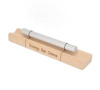 Campana de Meditación, Instrumento de Campanas Mindfulness Aleación de Aluminio Madera de un Sonido Campana de Mano Música Suministros para el Aula Campanas de Meditación