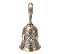Campana de meditación manual vintage, portátil, tibetano, budista