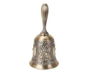 Campana de meditación manual vintage, portátil, tibetano, budista