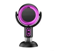 Campana de mesa compacta con purificador de aire de iones negativos, ventilador de 2 velocidades para cocina, filtro lavable y depósito de aceite, alimentado por USB para eliminar el humo en encimeras