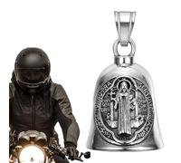 Campana De Motocicleta,Llavero Motociclista Para La Buena Suerte En La Carretera,Camp Ana Creativa D E Acero D E Titanio Con Piedras Llamada Nítidas,campana Guardián Para Hombres Y Mujeres, A, heaven
