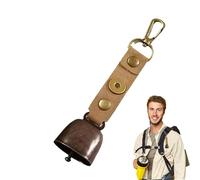 Campana de oso caminante, campana de oso para exteriores - Campana a prueba de osos al aire libre para escalar - Llavero Scare Bear Llavero Metal Bear Bells Llavero para sobrevivir, caminar