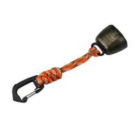 Campana de oso Vintage estilo antiguo carillón de camping, ligero ell ornamento | Manual Trail Safety, Silent Fashion Wilderness Alert Gadget, Compact Trekking Trail Companion