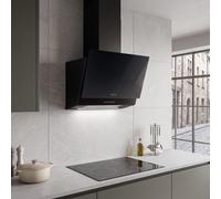 Campana de pared cata 60 thalassa 600 gbk con 4 velocidades 60 cm 811 m/h negro clase a
