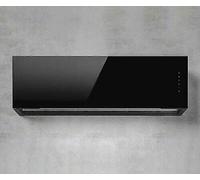 Campana De Pared ELICA RULES BL/F/60 Filtro Con Control Táctil De Vidrio Negro