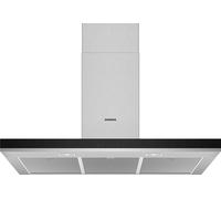 Campana - Siemens LC96BHM50, Decorativa, 580 m3/h, 4 potencias, 90 cm ancho, Clase A, Inox
