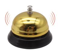 Campana de servicio | Mesa Escritorio Llamada Campana De Metal,Timbre de llamada de escritorio antioxidante de metal, timbre de recepción para hoteles, restaurantes, cocinas, bares, escuelas, mostrado