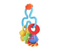 Campana de Sonajero para Niños Pequeños, Varios Colores, Sonido Suave, Respetuoso con el Medio Ambiente, Patrones de Alto Contraste, Campana de Mano para Cama de bebé para