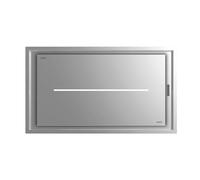 Campana De techo 86cm CATA 02111308 ISLA BENNU SLIM 900 X 6 niveles extracción Inox