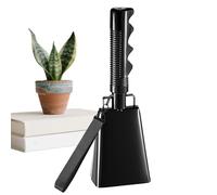 Campana de - Timbre de metal de 23 cm con batiente integrado y asa - Accesorio de sonido para incentivos - para Football Hockey Baseball Match Concert