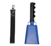 Campana de Vaca, Instrumento Musical de Percusión, Campanillas de Mano que Animan Fuerte, Campana de Mano, Fabricantes de Ruido de Fútbol para Eventos Deportivos (BLUE)