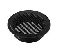 Campana de ventilación de acero inoxidable, campana extractora plana, cubierta de ventilación de pared externa, salida de aire de cocina (150 mm)