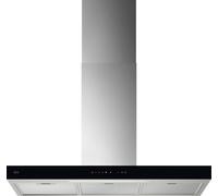 AEG GB67D91HL Campana extractora decorativa Serie 6000 Hob2Hood de 90 cm, Negro