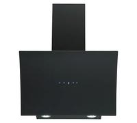 Campana decorativa Alia (Ancho: 60 cm, Máx. Potencia del ventilador en modo extracción: 534,8 m³/h, Negro)