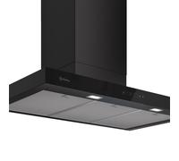 Campana decorativa balay 3bc897gm con 4 velocidades 90 cm 699 m/h negro clase