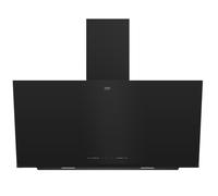 Campana decorativa beko bhca92442bbh con 3 velocidades 90 cm 410 m/h negro clase c