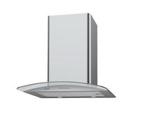 Campana decorativa cata 02005219 con 3 velocidades 60 cm 800 m/h inox clase a