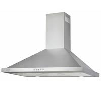 Campana decorativa cata beta pro 9000x con 3 velocidades 90 cm 1027 m/h inox clase a
