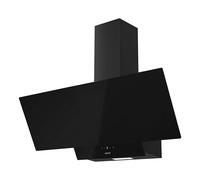 Campana decorativa Cata JUNO 9000 GBK - Cristal negro, 90 cm