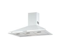 Campana decorativa cata omega 90 wh con 3 velocidades 90 cm 645 m/h blanco clase c