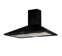 Cata OMEGA 900 BK - Campana Decorativa de Pared 90 Cm Clase C Negra