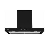 Campana decorativa Cata S PRO 7000 BK - Negro, LED, 76 cm