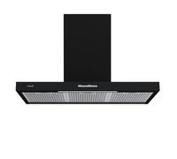 Cata Sygma 9010 BK Campana Extractora Decorativa de Pared 90cm A Negra