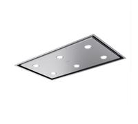 Campana decorativa de Isla Mepamsa Eden 90 cm Inox