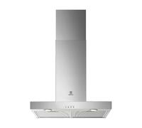 Campana decorativa electrolux lft416x con 3 velocidades 59.8 cm 600 m/h inox clase c
