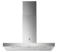 Campana decorativa electrolux lft419x con 3 velocidades 89.8 cm 600 m/h inox clase c