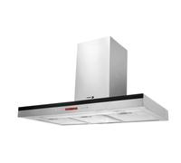 Campana decorativa fagor 3cfs-9060x con 5 velocidades 90 cm 680 m/h inox clase