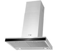 Campana decorativa fagor t inv 60 3cfs-6050n inox con 4 velocidades 60 cm 351 m/h inox clase b