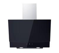 Campana decorativa inclinada 60cm, 643m3/h, Negra, clase VALBERG FIH 60 EGK 756C