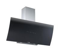CAMPANA DECORATIVA INCLINADA 90cm, 585m3/h, Negra, Clase VALBERG CIH 90 EGK 302C V