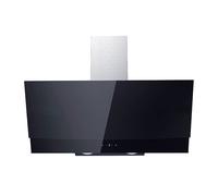 Campana decorativa inclinada 90cm, 609m3/h, negra, clase VALBERG FIH 90 EGK 756C