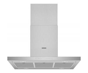 Campana decorativa Isla T Invertida 90cm SIEMENS LF97BCP50 3 niveles extracción Inox