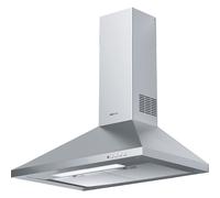 Campana decorativa mepamsa gavia con 3 velocidades 70 cm 740 m/h inox clase b